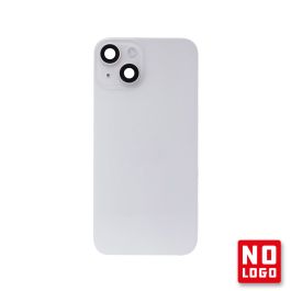 Buy reliable spare parts with Lifetime Warranty | Rear Glass No Logo With Camera Lens for iPhone 14 Starlight (White) | Fast Delivery from our warehouse in Sweden!