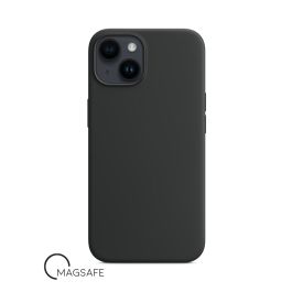 Buy reliable spare parts with Lifetime Warranty | Silicone Case with Magsafe for iPhone 13/13 Pro/14 Superb Midnight Black | Fast Delivery from our warehouse in Sweden!