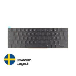 Köp MacBook Reservdelar med Livstids Garanti! | Svenskt Tangentbord till MacBook Pro 13/15-inch A1706/A1707 | Swedish Keyboard Snabbleverans från vårt lager i Helsingborg
