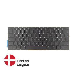 Køb pålidelige MacBook reservedele med livstidsgaranti |Tastatur Kun dansk Layout til MacBook Pro 13-inch A1708| Danish Keyboard Hurtig levering fra Sverige til Denmark!