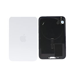 iPhone 17 Pro Max Rear Glass With Wireless Charging Original Pulled Silver  - Thepartshome.eu