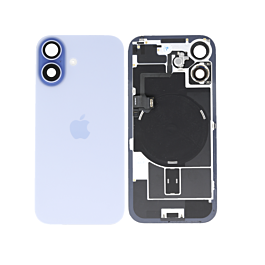 iPhone 17 Rear Glass With Wireless Charging and Camera Lens Original Pulled Mist Blue  - Thepartshome.eu