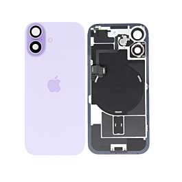 iPhone 17 Rear Glass With Wireless Charging and Camera Lens Original Pulled Lavender  - Thepartshome.eu