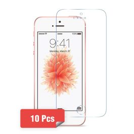 Tempered Glass for iPhone 5/5S/5C/SE - With Simple Packaging - 10pcs/set