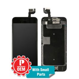 Display Assembly with Small Parts for iPhone 6S Black OEM