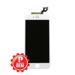 iPhone 6s Plus screen replacement white;

OEM quality with original LCD