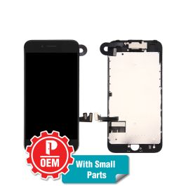 Display Assembly with Small Parts for iPhone 8 Plus Black OEM