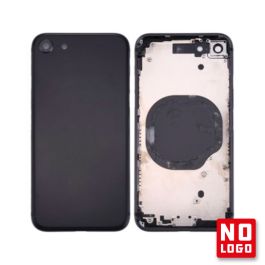 Buy reliable spare parts with Lifetime Warranty | Rear Glass With Frame No Logo for iPhone 8 Black | Fast Delivery from our warehouse in Sweden!