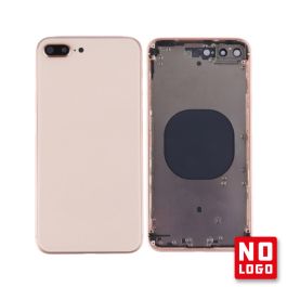 Buy reliable spare parts with Lifetime Warranty | Rear Glass with Frame No Logo for iPhone 8 Plus Gold | Fast Delivery from our warehouse in Sweden!