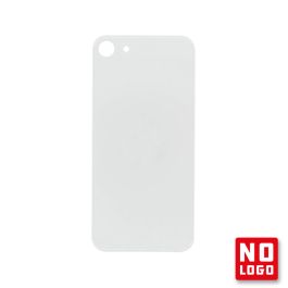 Buy reliable spare parts with Lifetime Warranty | Big Hole No Logo Rear Glass Cover for iPhone SE 2022 White | Fast Delivery from our warehouse in Sweden!