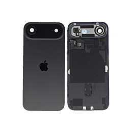 iPhone Air Rear Glass With Wireless Charging and Camera Lens Original Pulled Black  - Thepartshome.eu