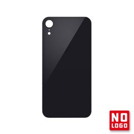 Buy reliable spare parts with Lifetime Warranty | Big Hole No Logo Rear Glass Cover for iPhone XR Black| Fast Delivery from our warehouse in Sweden!