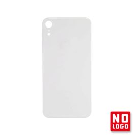 Buy reliable spare parts with Lifetime Warranty | Big Hole No Logo Rear Glass Cover for iPhone XR White| Fast Delivery from our warehouse in Sweden!