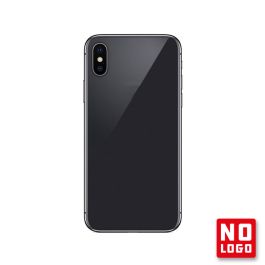 Buy reliable spare parts with Lifetime Warranty | Rear Glass with Frame No Logo for iPhone X Black | Fast Delivery from our warehouse in Sweden!