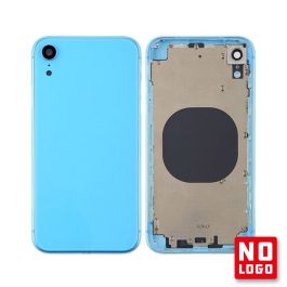Buy reliable spare parts with Lifetime Warranty | Rear Glass with Frame No Logo for iPhone XR Blue | Fast Delivery from our warehouse in Sweden!