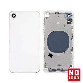Buy reliable spare parts with Lifetime Warranty | Rear Glass with Frame No Logo for iPhone XR White | Fast Delivery from our warehouse in Sweden!