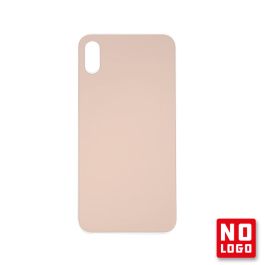 Buy reliable spare parts with Lifetime Warranty | Big Hole No Logo Rear Glass Cover for iPhone XS Gold| Fast Delivery from our warehouse in Sweden!