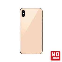 Buy reliable spare parts with Lifetime Warranty | Rear Glass with Frame No Logo for iPhone XS Gold | Fast Delivery from our warehouse in Sweden!