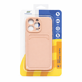 Svensson+ Card Holder Silicon Case For iPhone 16 Pro Pink -  Thepartshome.eu