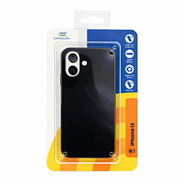 Svensson+ Premium Silicon Case For iPhone 16 Black - Thepartshome.eu