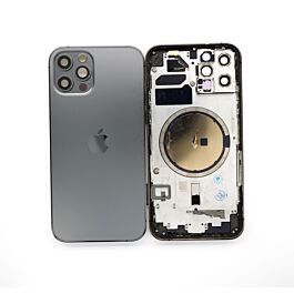 iPhone 12 Pro Back Housing Original Pulled Graphite - Thepartshome.eu