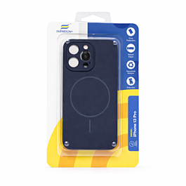 Svensson+ MagSafe Silicon Case For iPhone 13 Pro Dark Blue  - Thepartshome.eu