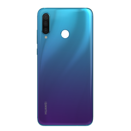 Back Cover With Camera Lens For Huawei P30 Lite - Peacock Blue Housing Rear Battery Back Cover replacement with camera lens for Huawei P30 Lite.