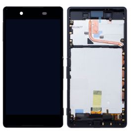 Sony Xperia Z3+ (E6553) LCD Assembly with Frame [Black][OEM]