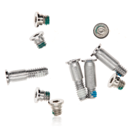 Bottom Case Screws Compatible For MacBook Air 13" Retina (A1932 / Late 2018 / Early 2019 / Mid 2019 /A2179 / Early 2020) (Silver)