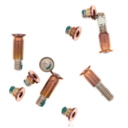 BOTTOM CASE SCREWS FOR MACBOOK AIR 13" RETINA (A1932 / LATE 2018 / EARLY 2019 / MID 2019 /A2179 / EARLY 2020) (GOLD)