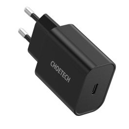 PD for Power Delivery is fast charging based on USB-C. This wall charger has EU Standard plug and delivers a maximum of 20W. Fast delivery from our warehouse in Sweden!