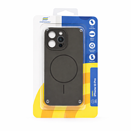 Svensson+ MagSafe Silicon Case For iPhone 13 Pro Stone Grey  - Thepartshome.eu