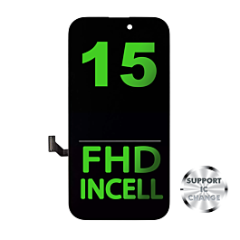 Screen Assembly for iPhone 15 RJ FHD Incell Support IC Change - Thepartshome.eu