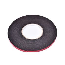 Double Sided Black Foam Tape [8mm]*10m Double Sided Black Foam Tape Adhesive 8mm thick and 10 meters long adhesive tejp 