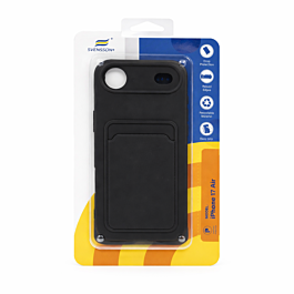 Svensson+ Card Holder Silicon Case For iPhone Air Black -  Thepartshome.eu