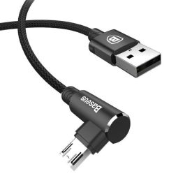 Baseus MVP Elbow Type Cable USB to Micro USB 2A 1m Black