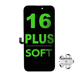 Screen Assembly for iPhone 16 Plus Soft OLED Support IC Change - Thepartshome.eu
