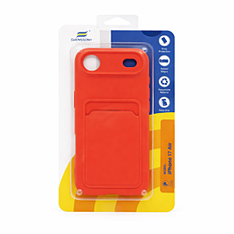 Svensson+ Card Holder Silicon Case For iPhone Air Coral -  Thepartshome.eu