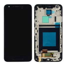 Nexus 5X LCD assembly with frame black original