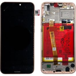 LCD Assembly & Battery for Huawei P20 Lite Service Pack Sakura Pink