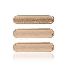 Buy reliable spare parts with Lifetime Warranty | Sidekey Button Set for iPad 7 / 8 / 9 Gold Original | Fast Delivery from our warehouse in Sweden!