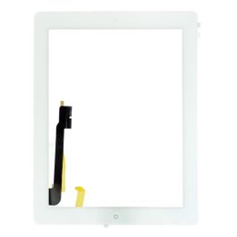 Touch Assembly with Frame Stickers and Home Button for iPad 3/4 - White
