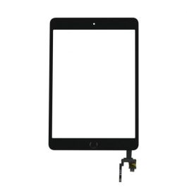Touch Assembly with Frame Stickers and Home Button for iPad Mini 3 - Black