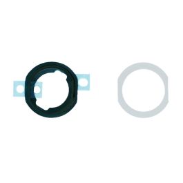 White Home Button Rubber Set for iPad Air 2 50pcs/pack