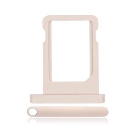 Buy reliable spare parts with Lifetime Warranty | Sim Tray for iPad Mini 4 Gold | Fast Delivery from our warehouse in Sweden!