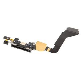 Charging Port Flex Cable for iPhone 4 - Black