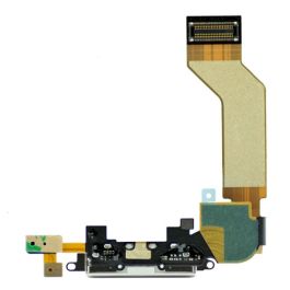 Charging Port Flex Cable for iPhone 4S - White