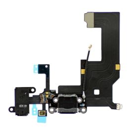 Charging Port Flex Cable for iPhone 5 - Black
