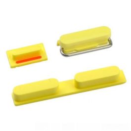 Side Buttons for iPhone 5C - Yellow