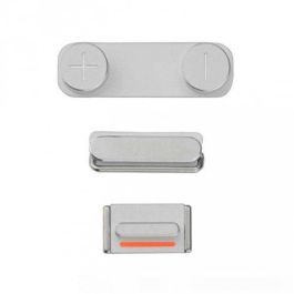 ORI Apple iPhone 5S Side Buttons Set [Silver] 2